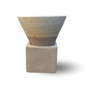 Taza Cónica de Cerámica