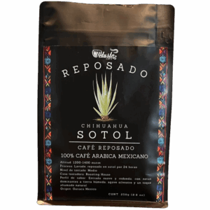 Café Impregnado en Sotol para Cafetera